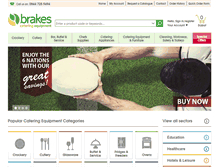 Tablet Screenshot of brakesce.co.uk